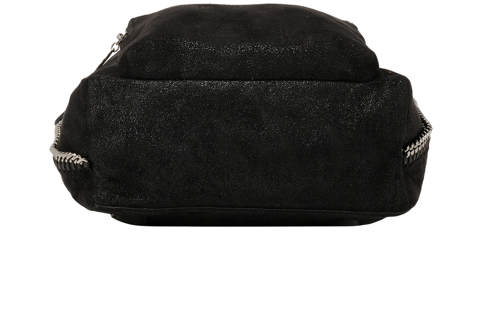 Mini Falabella Backpack, &pound;195, Handbags, Black, Faux Leather, Top view